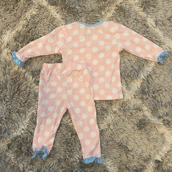 Girls Pumpkin Pajamas - Picture 4 of 4